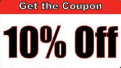 ten percent off coupon